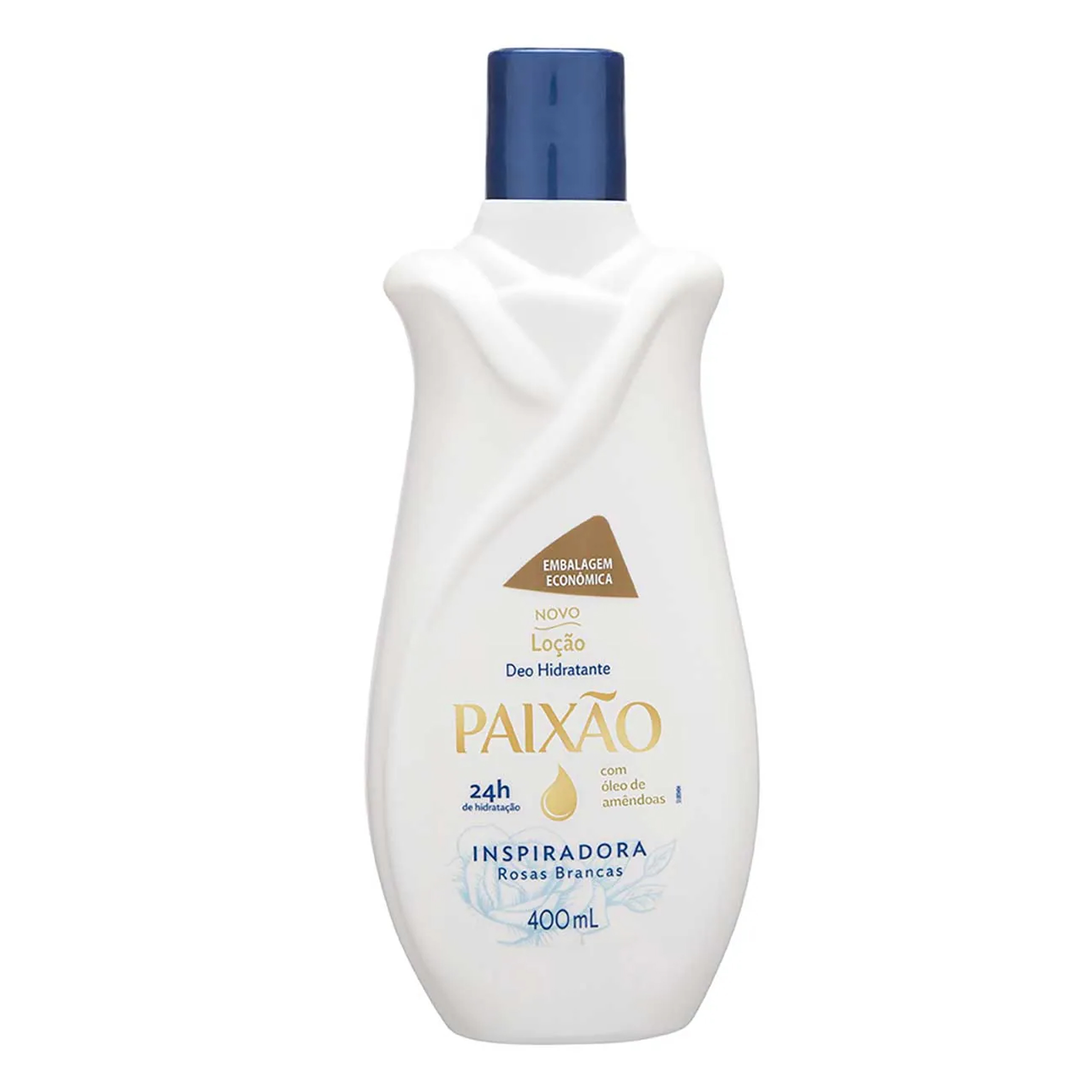 LOCAO PAIXAO DESODORANTE 400ML ROSAS BRANCAS