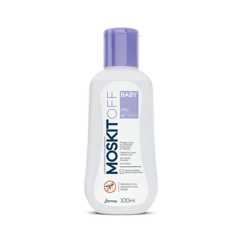 LOCAO REPELENTE MOSKITOFF BABY 100ML
