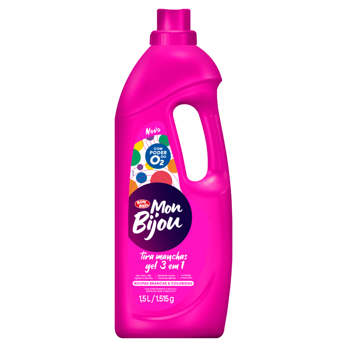 TIRA MANCHAS GEL BOMBRIL MON BIJOU 1,5L 3 EM 1