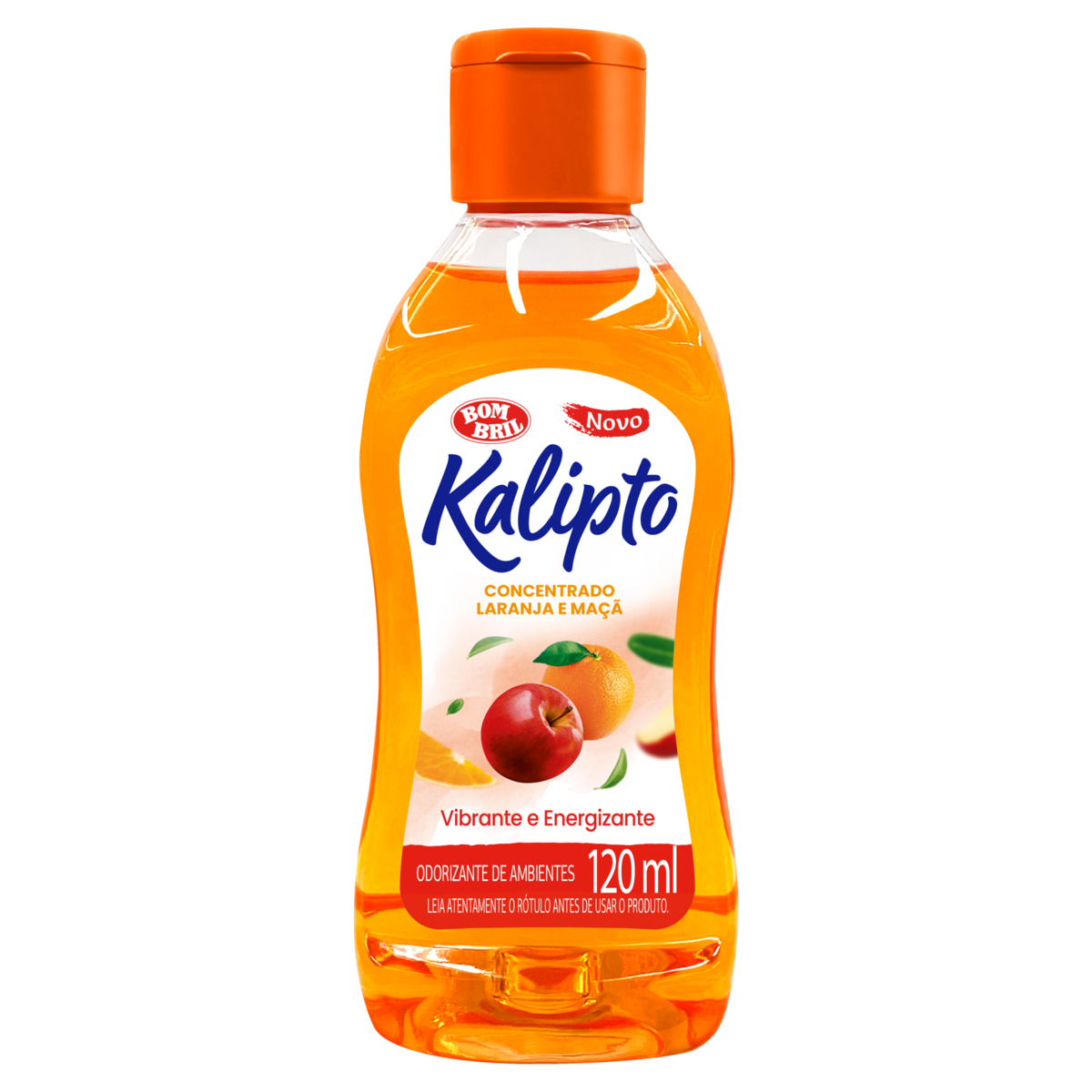OLEO CONCENTRADO BOMBRIL KALIPTO 120ML LARANJA E MACA