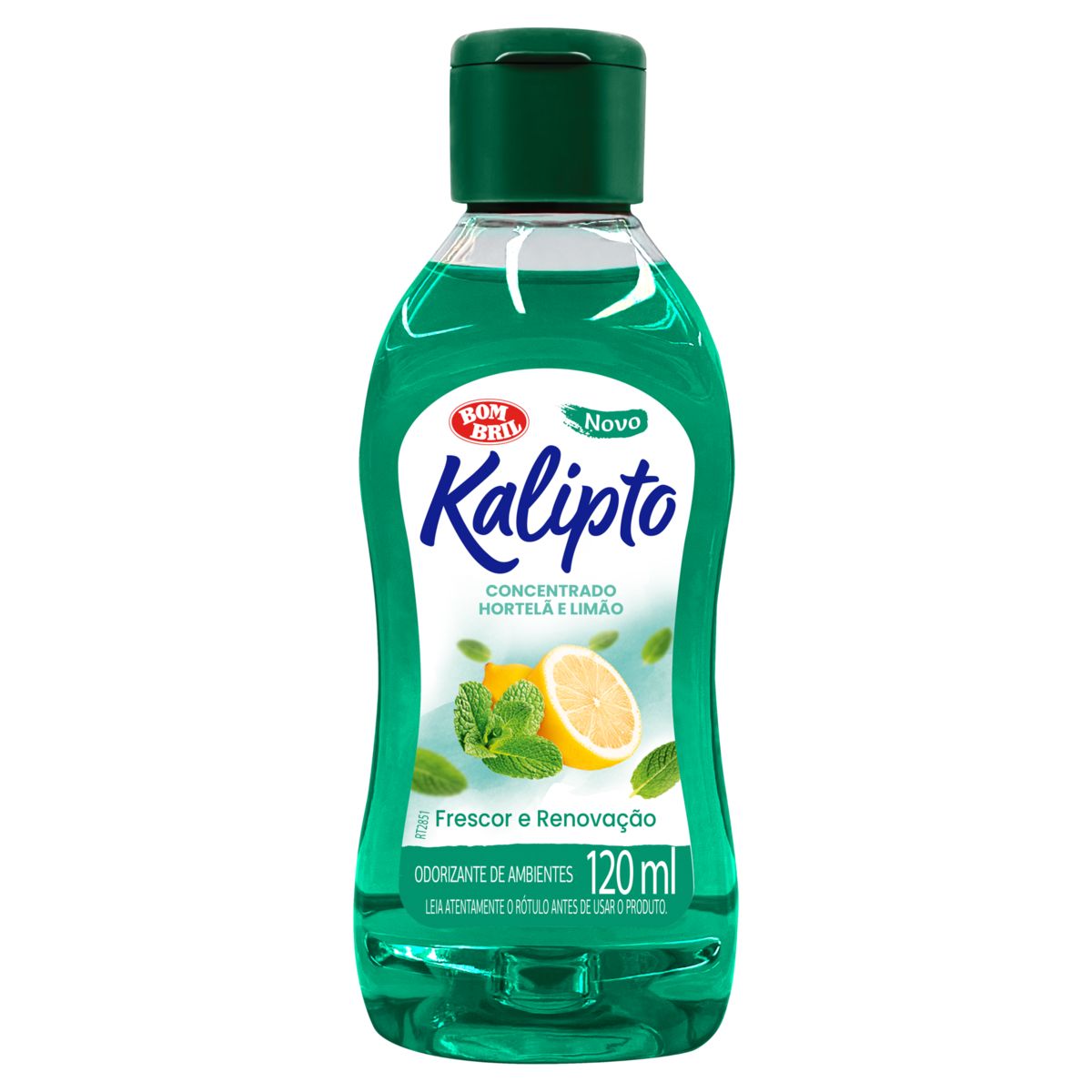OLEO CONCENTRADO BOMBRIL KALIPTO 120ML HORTELA E LIMAO