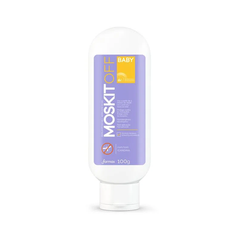 REPELENTE MOSKITOFF BABY GEL 100G ICARIDINA