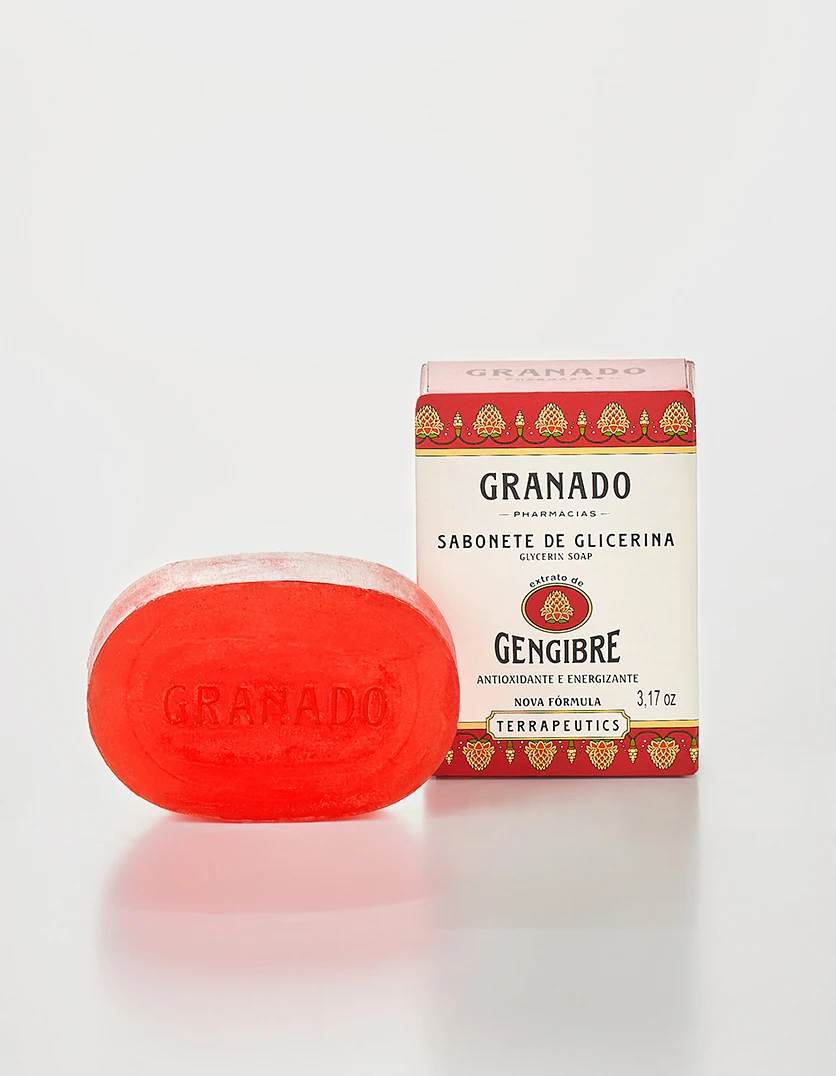 SABONETE GRANADO GLICERINA TERRAPEUTICS 90G GENGIBRE