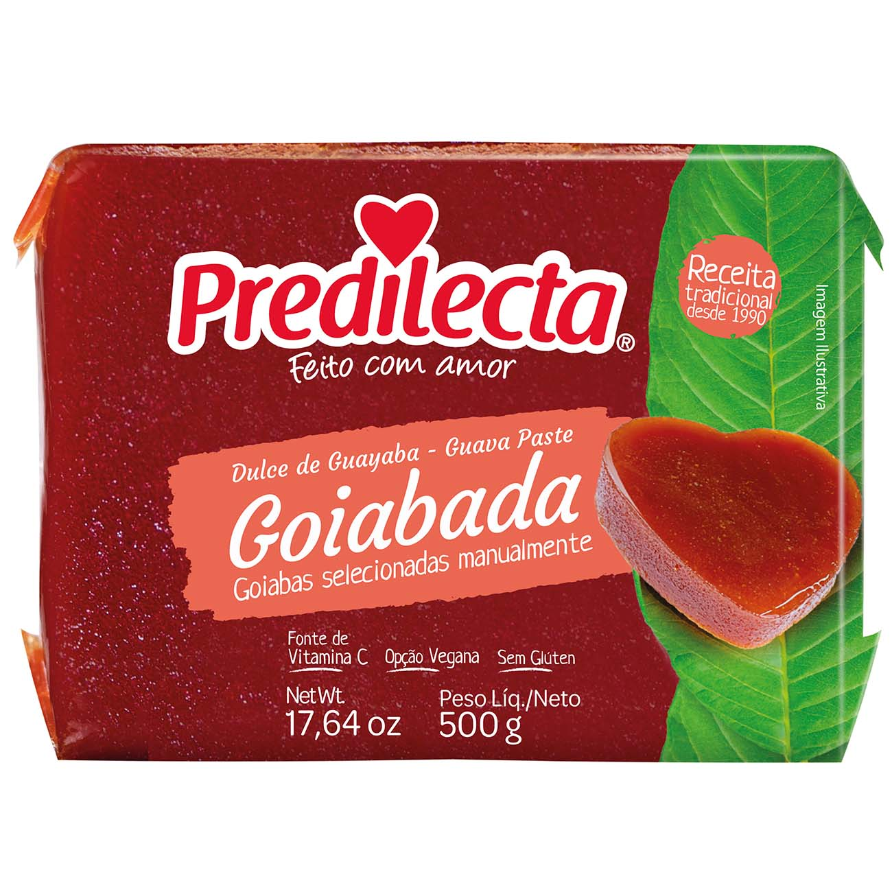GOIABADA PREDILECTA 500G TRADICIONAL FLOW PACK