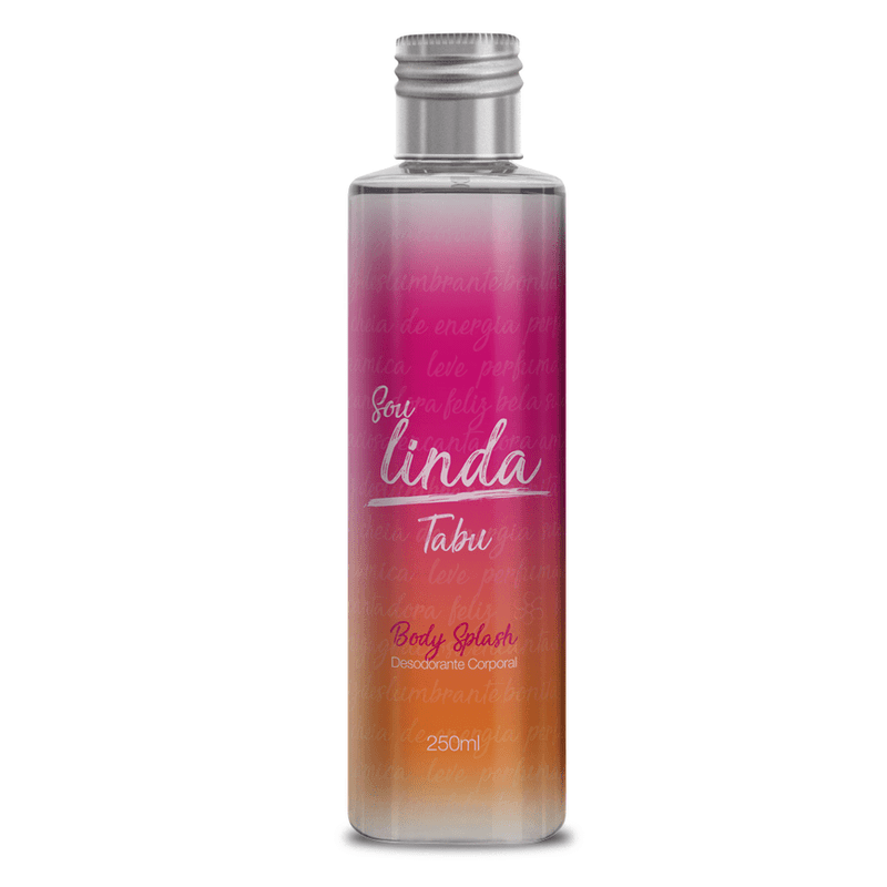 DEO COLONIA BODY SPLASH TABU 250ML LINDA