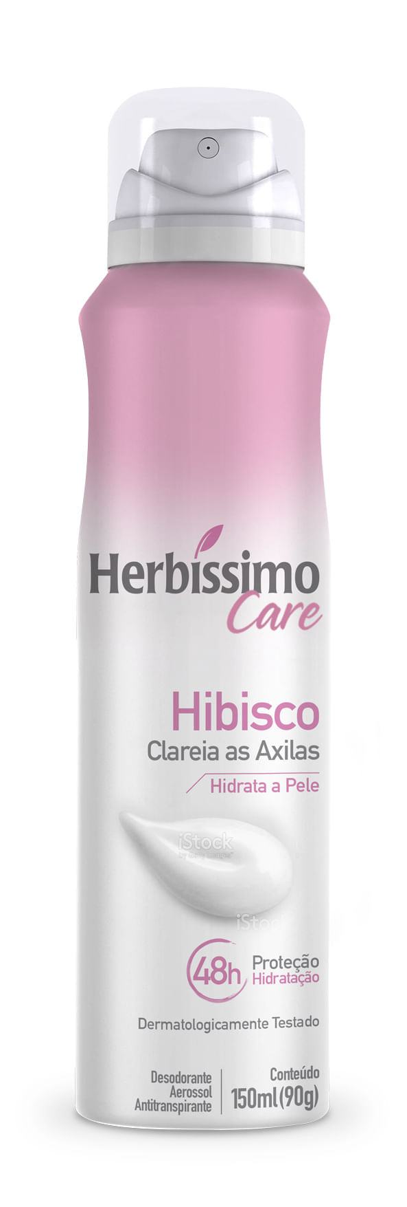 DESODORANTE AEROSOL HERBISSIMO CARE 150ML HISBISCO