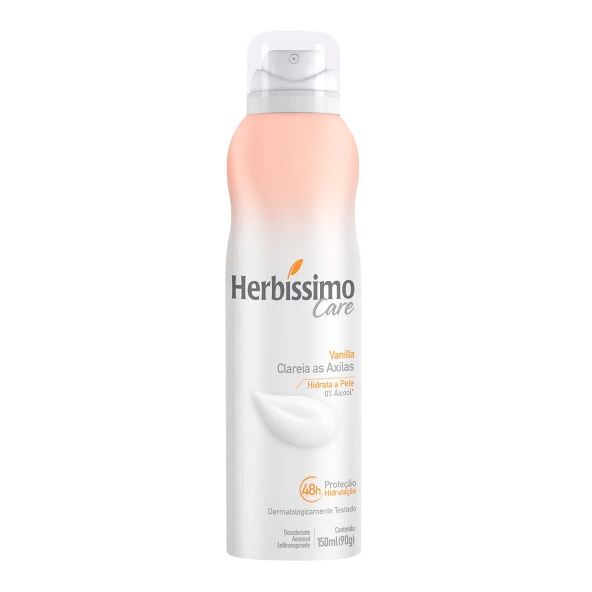 DESODORANTE AEROSOL HERBISSIMO CARE 150ML VANILA