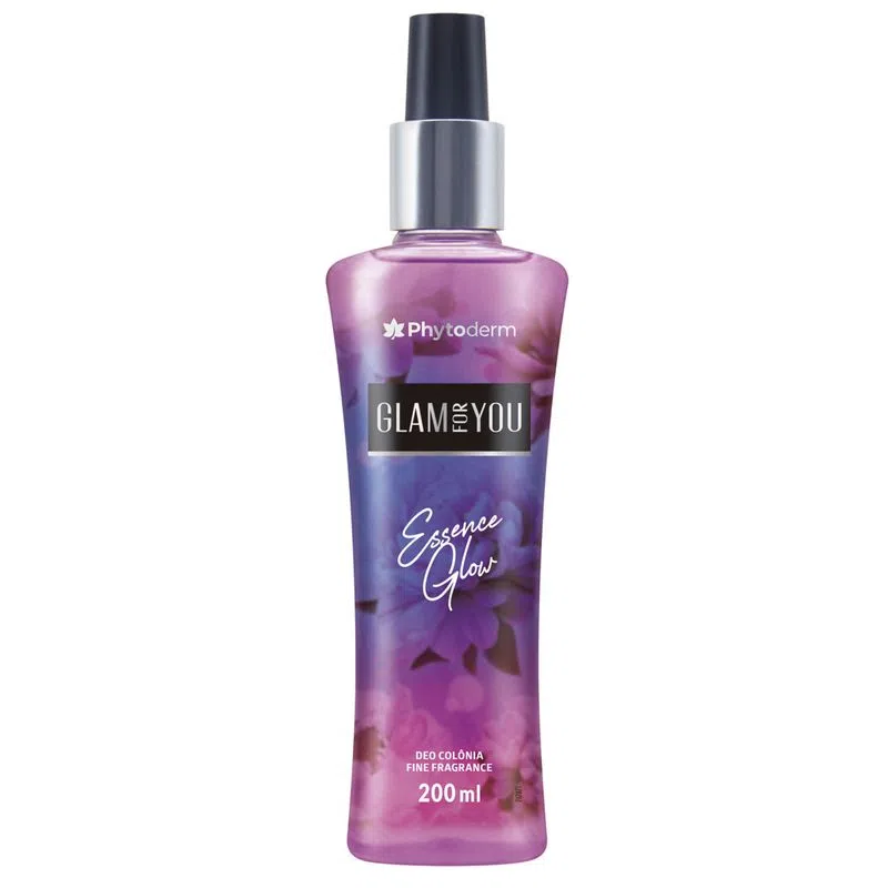 DESODORANTE COLONIA PHYTODERM SPLASH 200ML GLAMOUR ESSENCE GLOW