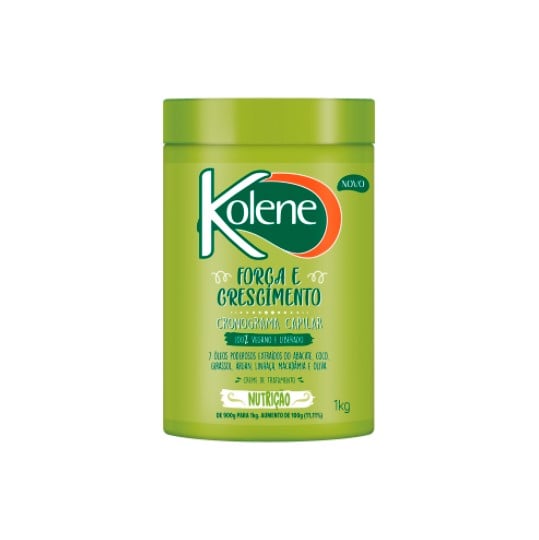 CREME DE TRATATAMENTO KOLENE 1KG CRONOGRAMA NUTRICAO