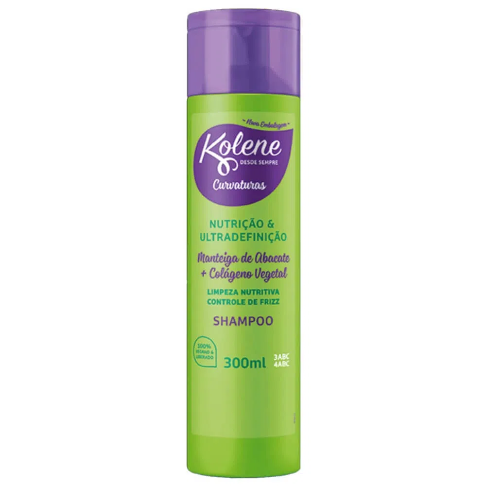 SHAMPOO KOLENE 300ML CURVATURAS