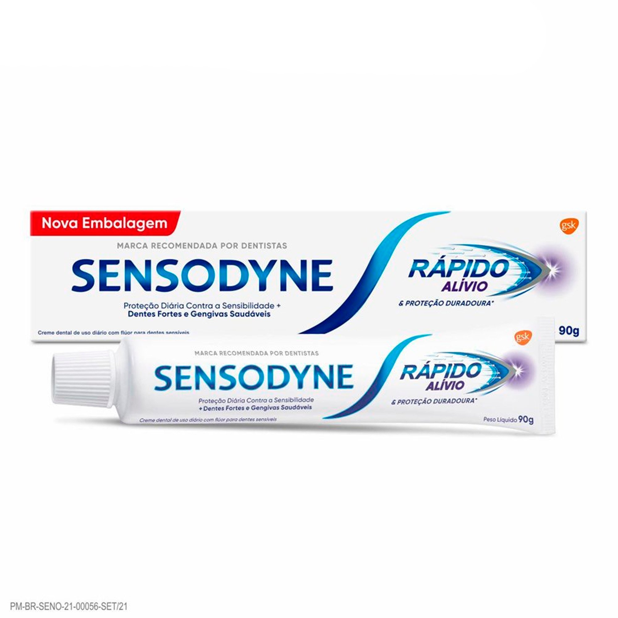 CREME DENTAL SENSODYNE 90G RAPIDO ALIVIO WHITENING