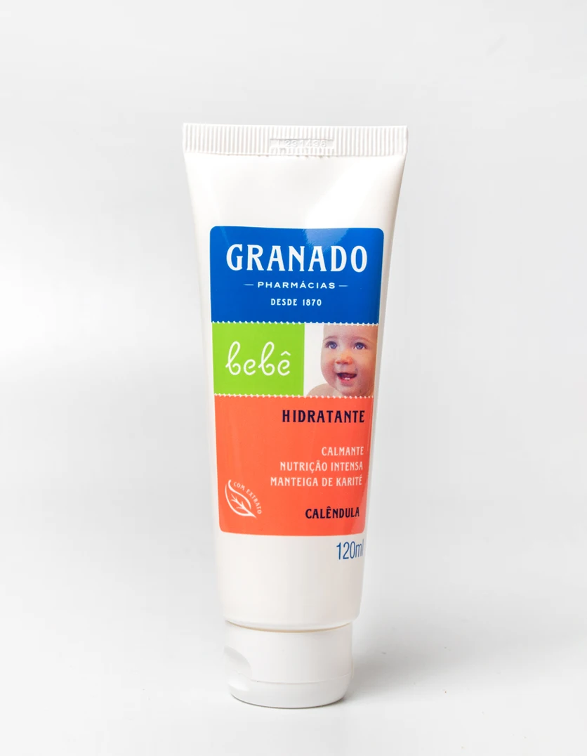 LOCAO HIDRATANTE INFANTIL GRANADO BEBE 120ML CALENDULA