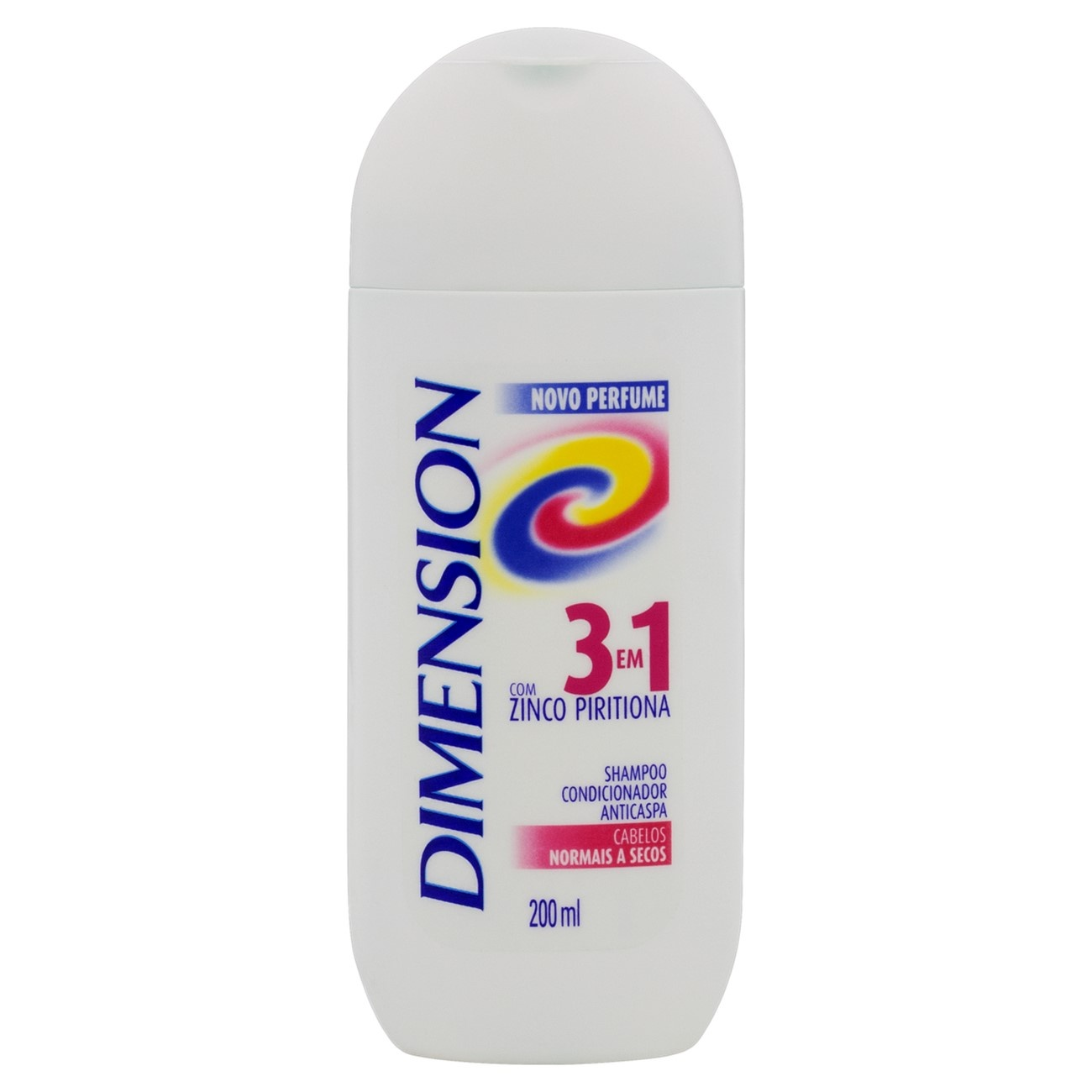 SHAMPOO DIMENSION ANTICASPA 3X1 200ML NORMAIS/SECOS