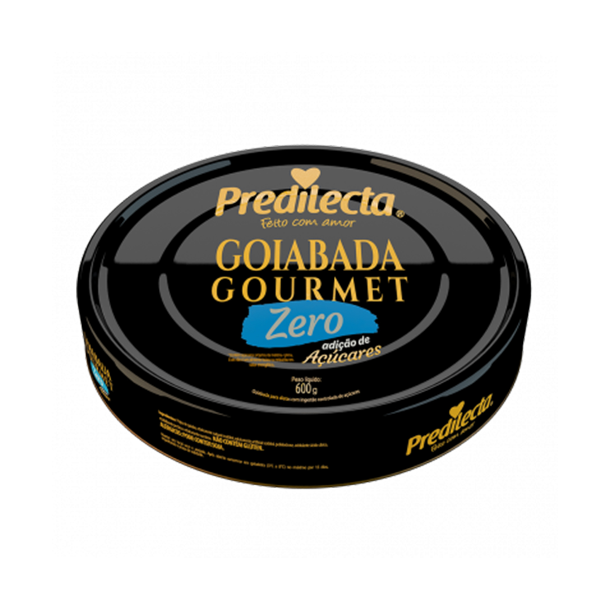 GOIABADA GOURMET PREDILECTA LT 600G ZERO ACUCAR