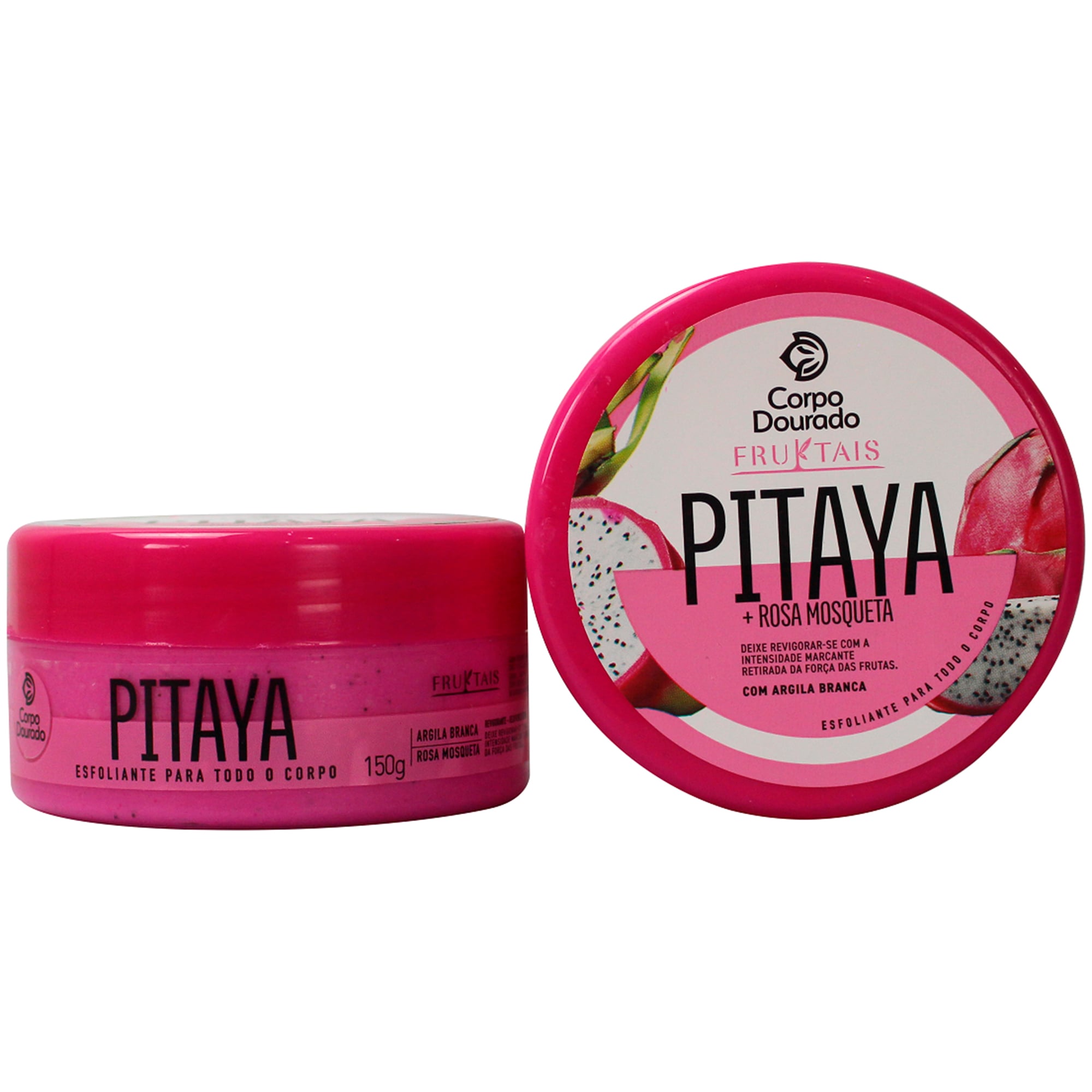 ESFOLIANTE CORPO DOURADO FRUKTAIS 150G PITAYA