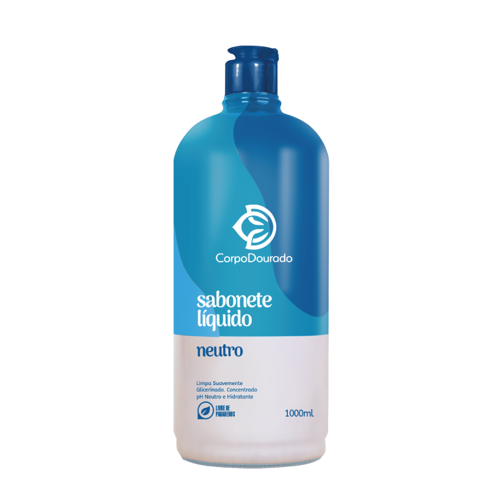 SABONETE LIQUIDO CORPO DOURADO 1L NEUTRO