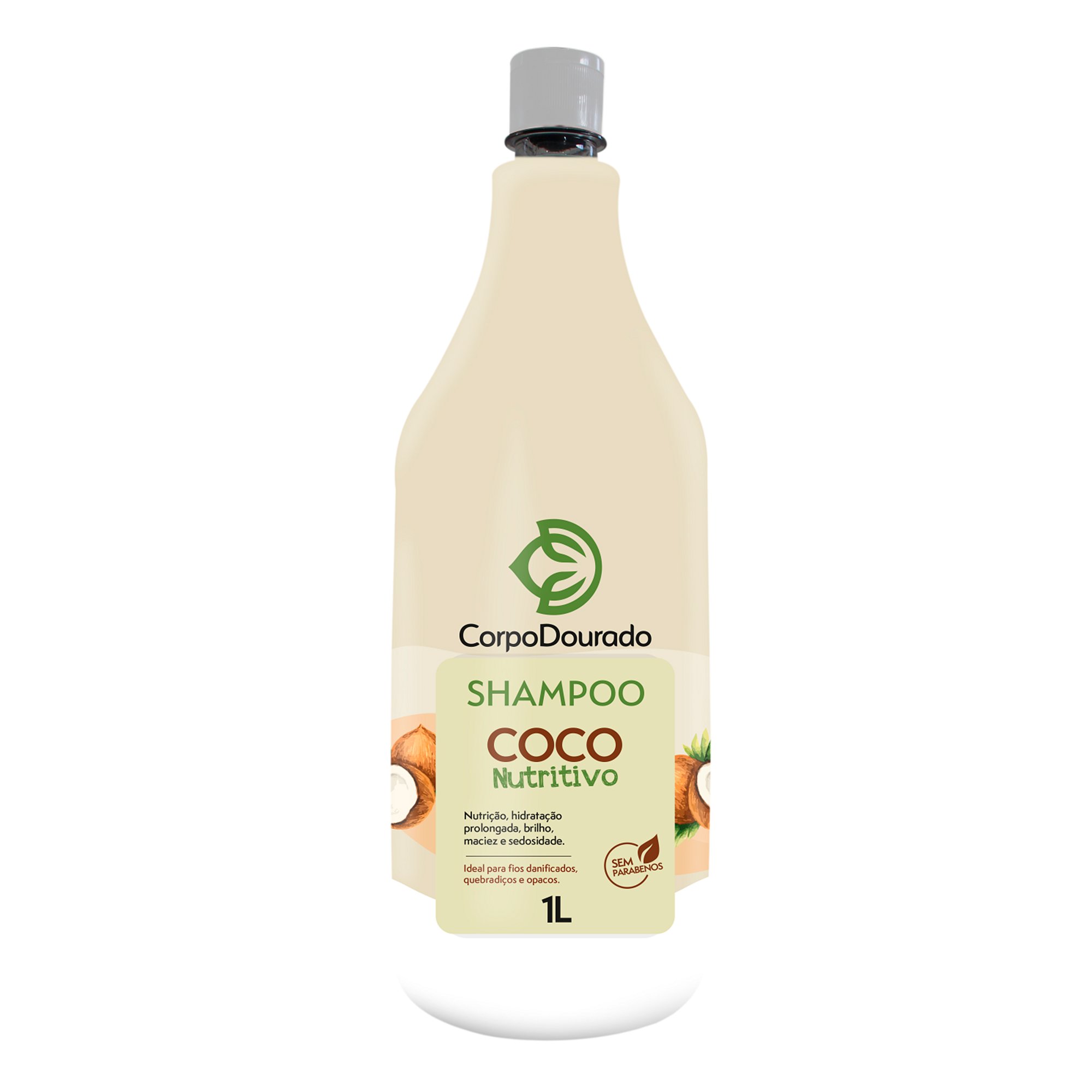 SHAMPOO CORPO DOURADO 1L COCO