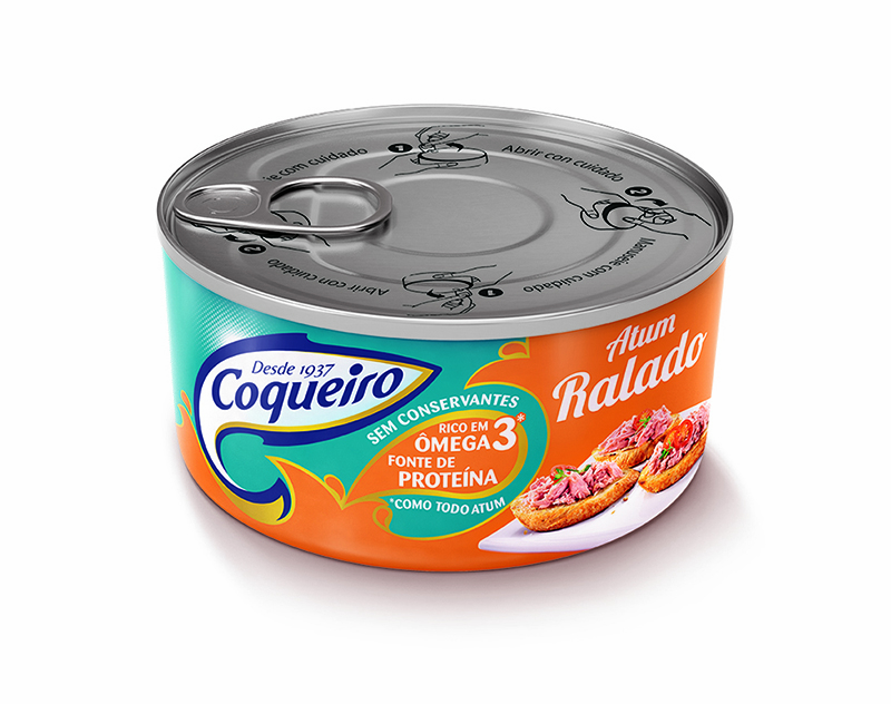 ATUM RALADO COQUEIRO 170G OLEO