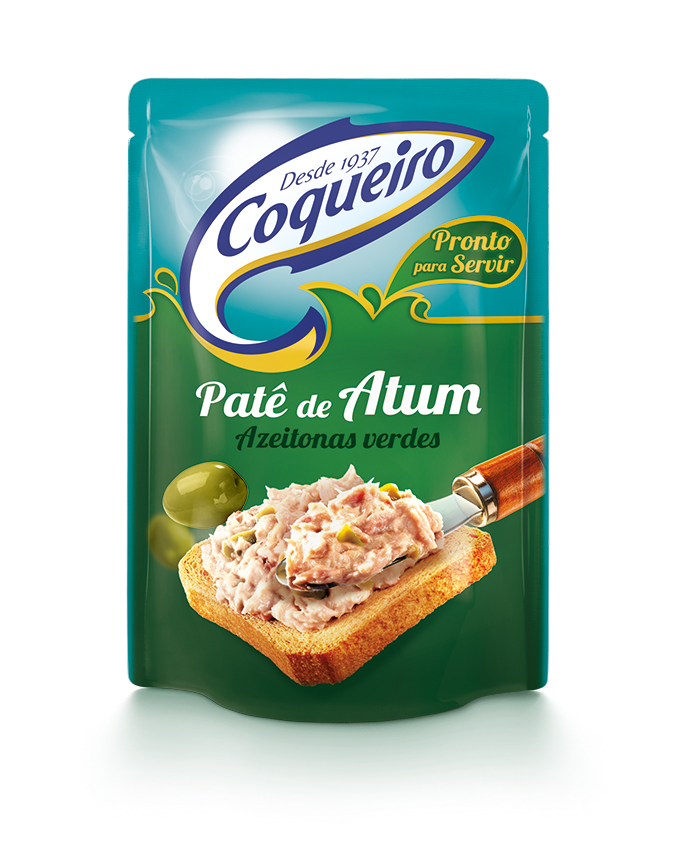 PATE DE ATUM COQUEIRO SACHE 170G COM AZEITONA