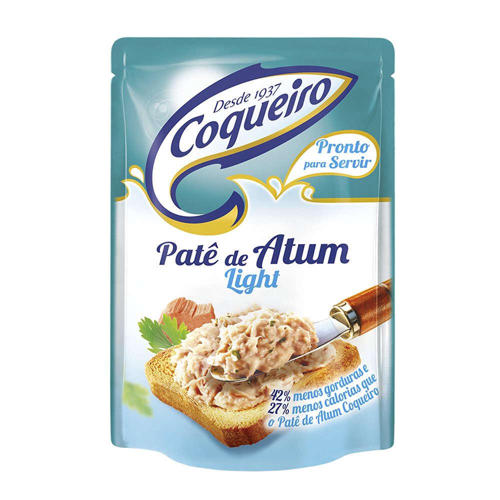 PATE DE ATUM COQUEIRO SACHE 170G LIGHT