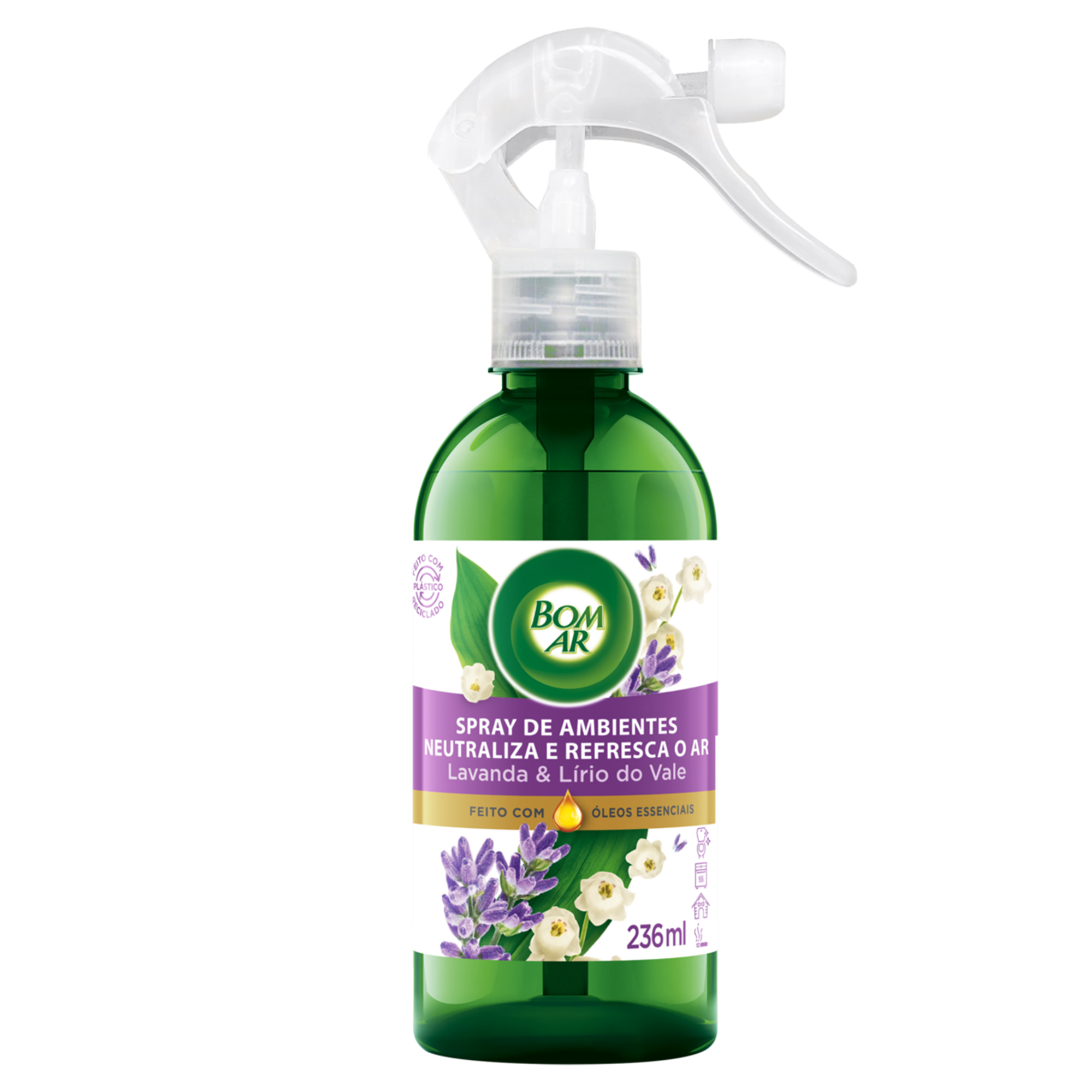 BOM AR SPRAY DE AMBIENTES 236ML LAVANDA