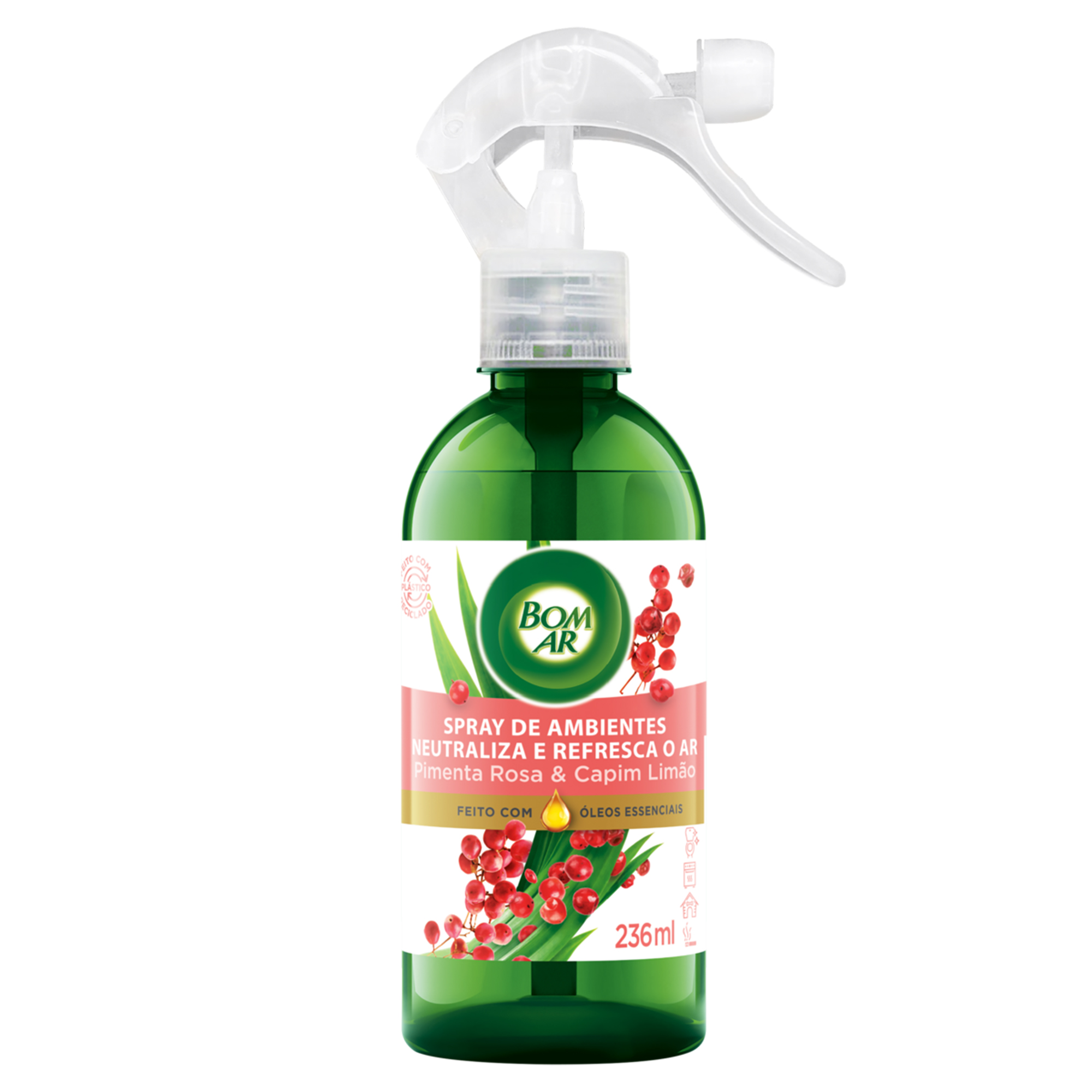 BOM AR SPRAY DE AMBIENTES 236ML PIMENTA