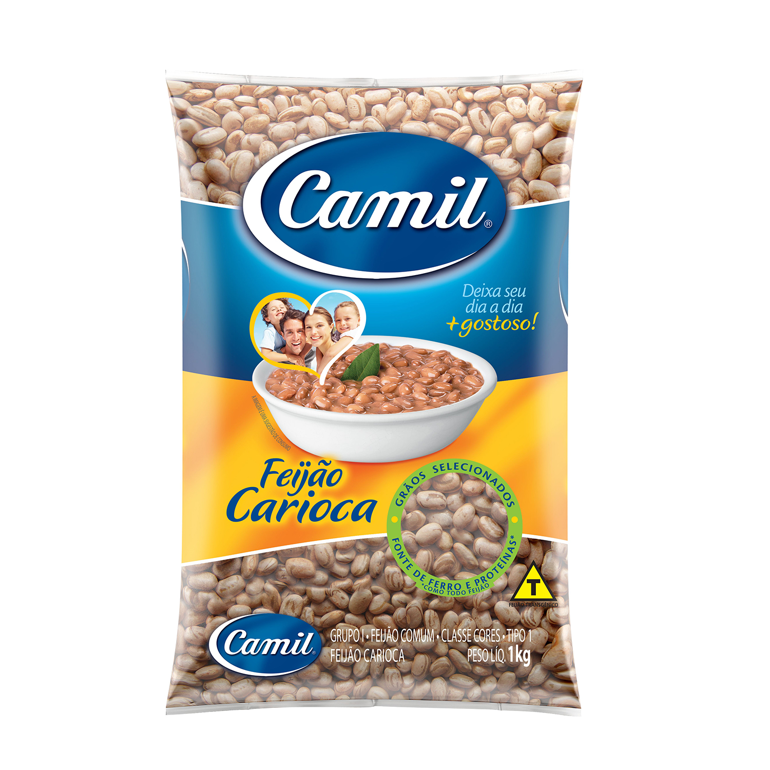 FEIJAO CARIOCA CAMIL T1 1KG