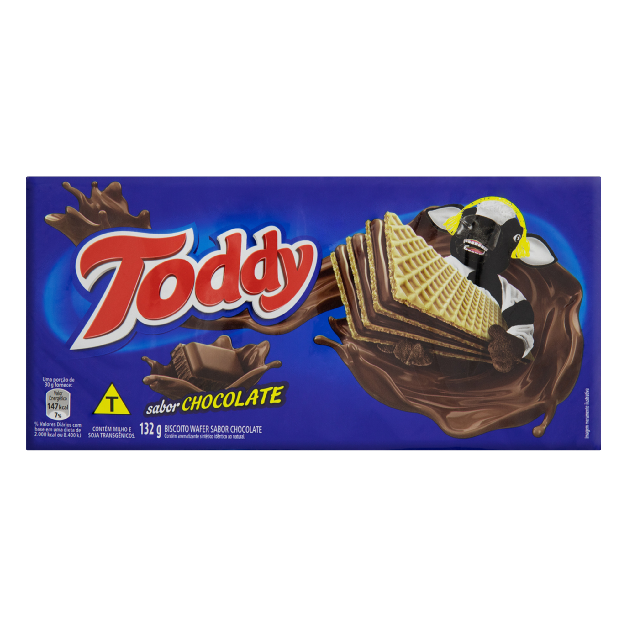 BISCOITO TODDY WAFER 94G CHOCOLATE