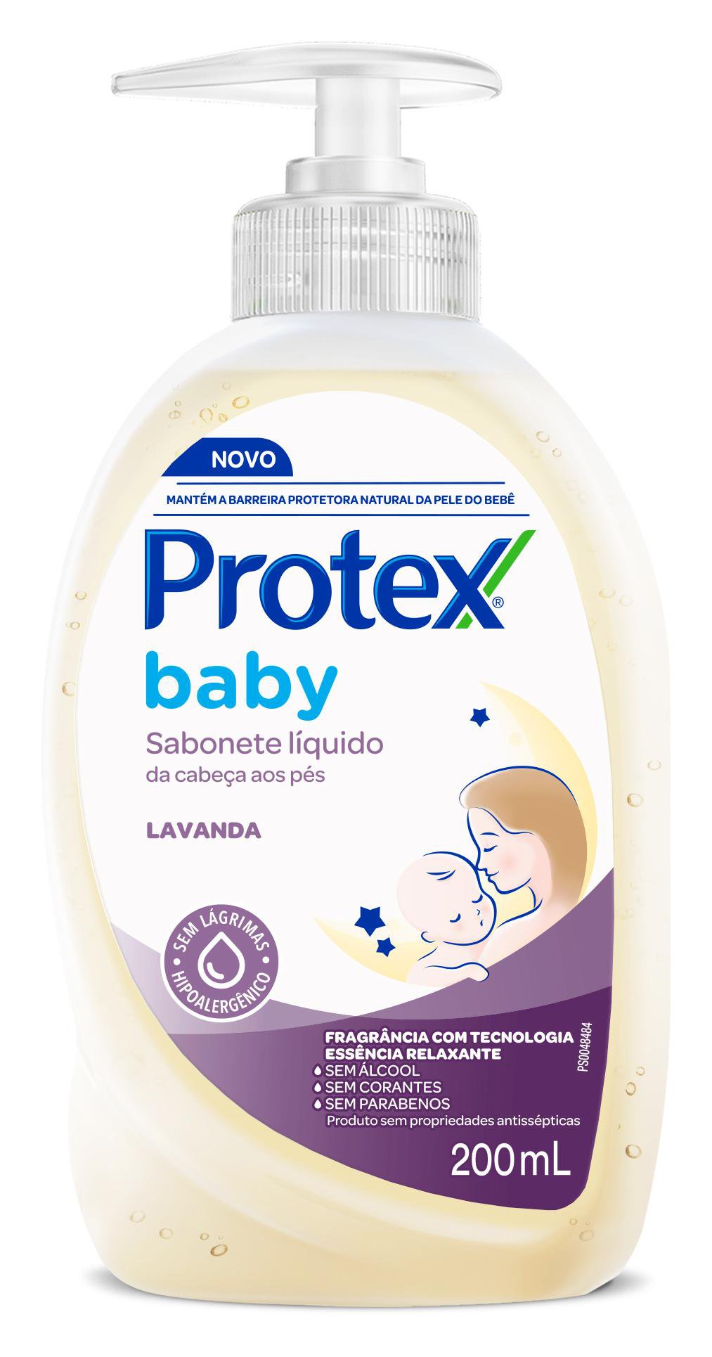 SABONETE LIQUIDO PROTEX 200ML BABY LAVANDA