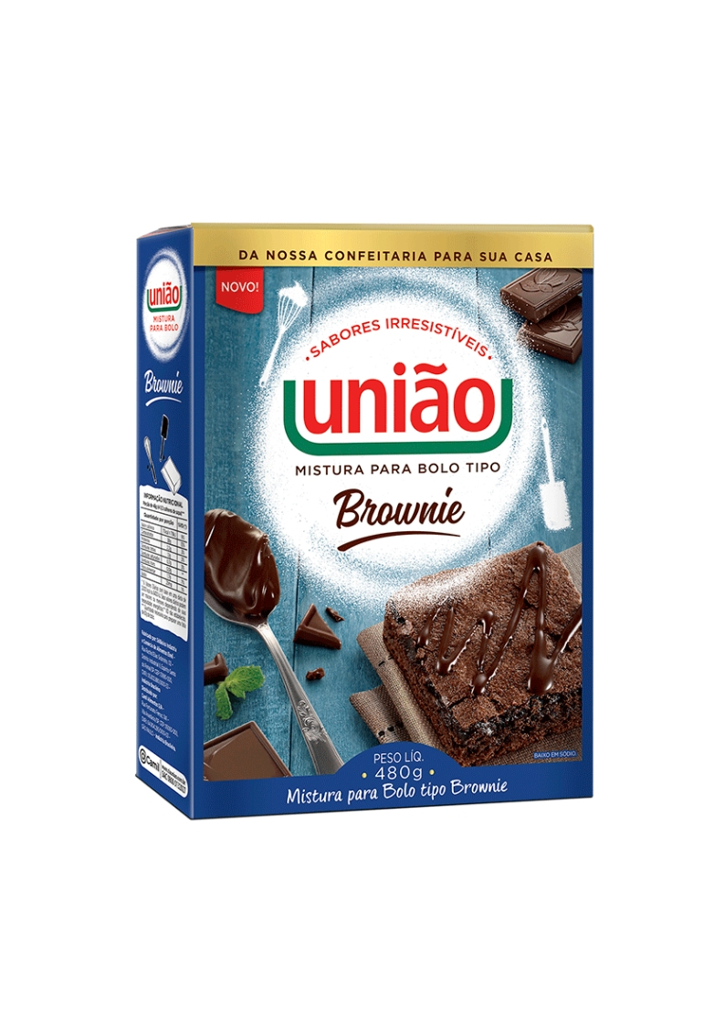 MISTURA PARA BOLO UNIAO 400G BROWNIE