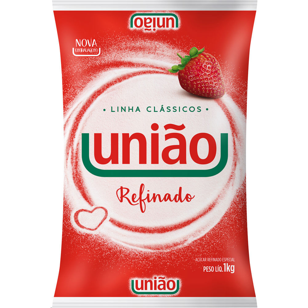 ACUCAR UNIAO REFINADO 1KG ESPECIAL