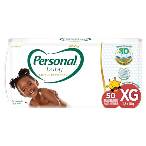 FRALDA PERSONAL PREMIUM HIPER XG C/50 UNIDADES