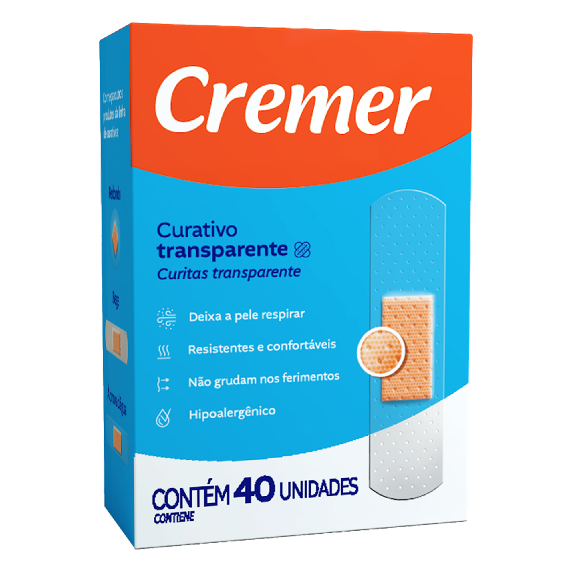CURATIVO CREMERCARE TRANSPAREN CREMER 40 CURATIVOS