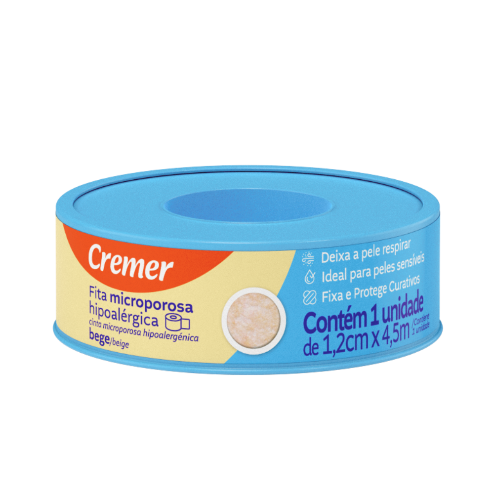 MICROPOROSA BEGE 1,2CMX4,5M CREMER CX 72UN