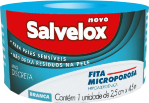 MICROPOROSA SALVELOX 2,5CMX4,5M