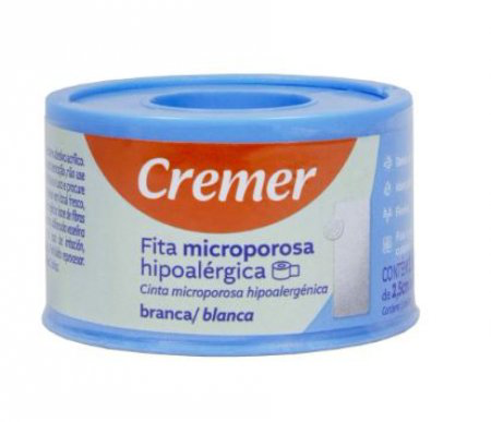 MICROPOROSA 2,5CMX90CM CREMER CX 96UN