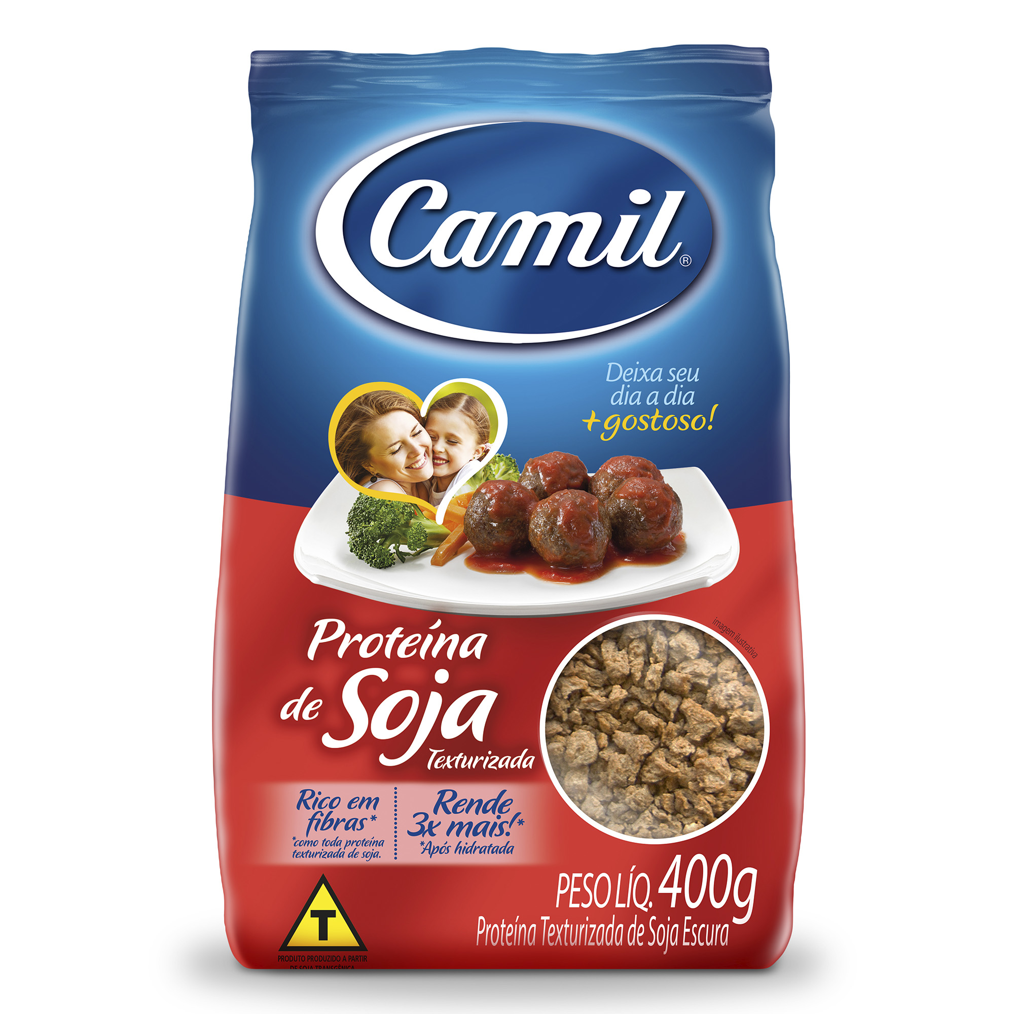 PROTEINA TEXTURIZADA SOJA CAMIL 400G ESCURA
