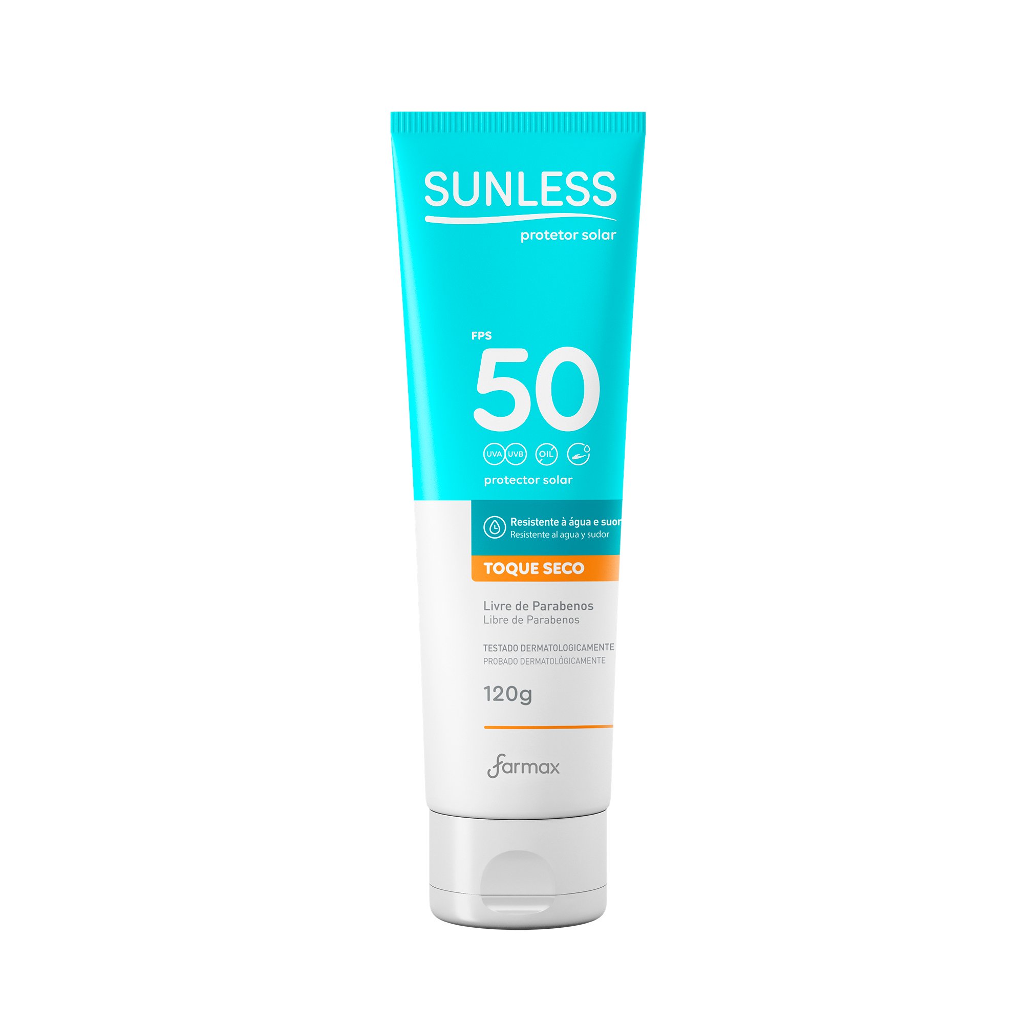 PROTETOR SOLAR SUNLESS FPS50 120G
