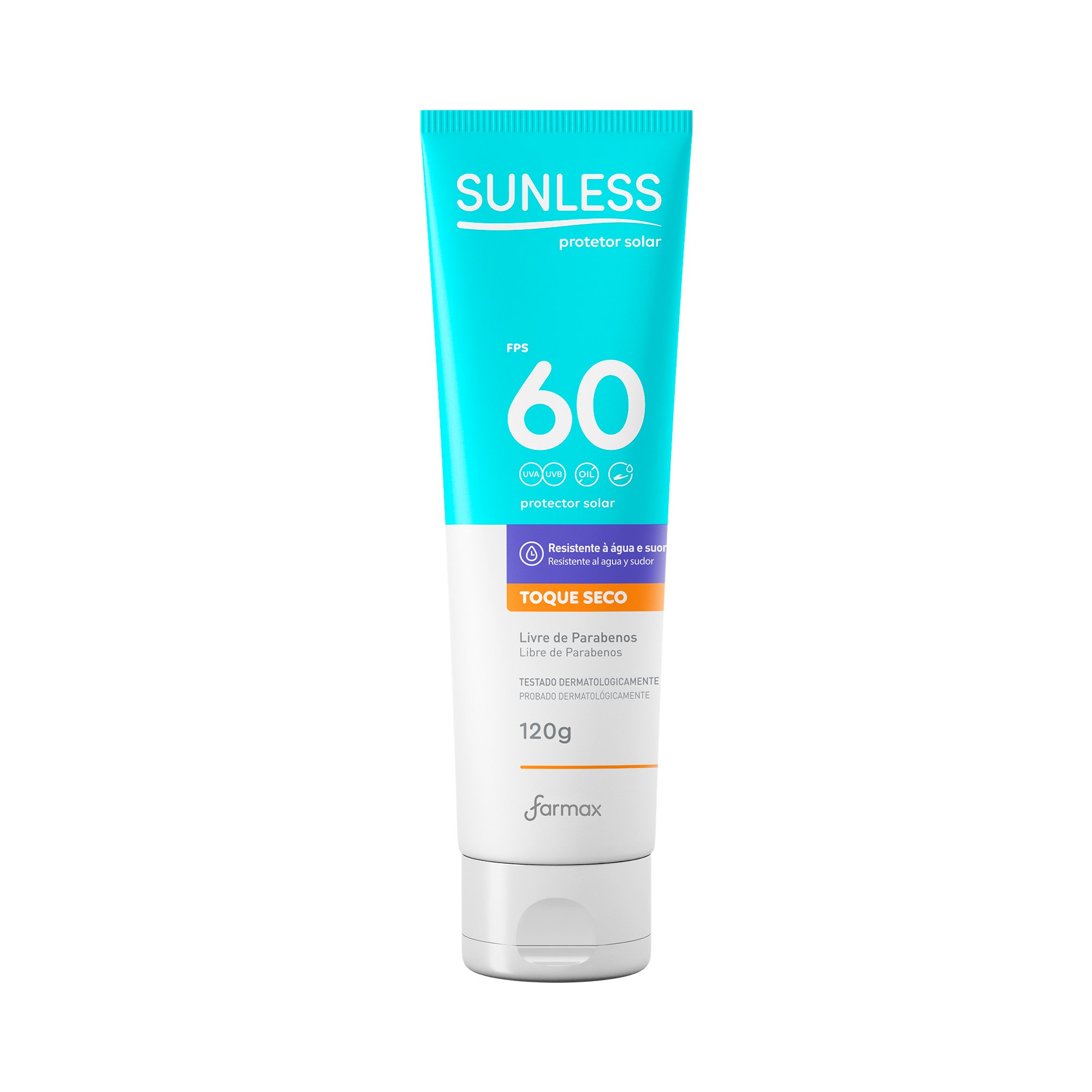 PROTETOR SOLAR SUNLESS FPS60 120G