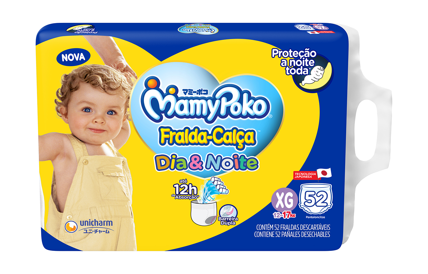 FRALDA MAMYPOKO CALCA GIGA DIA&NOITE XG C/52UN