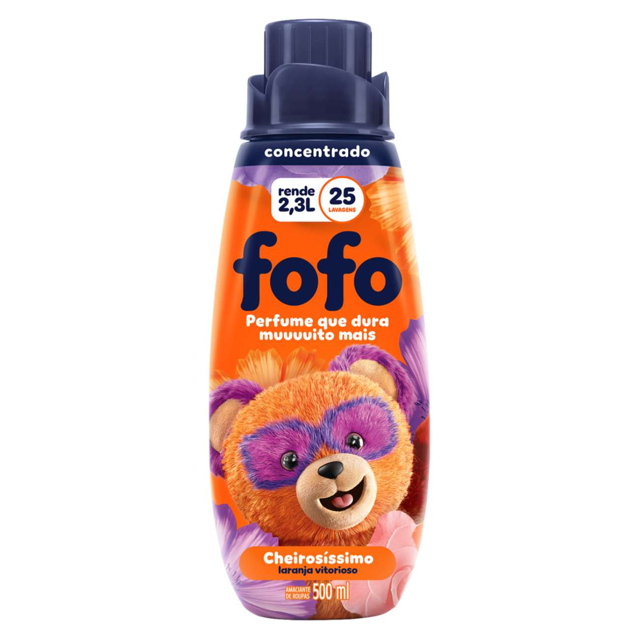 AMACIANTE FOFO CONCENTRADO 500 ML LARANJA VITORIOSO