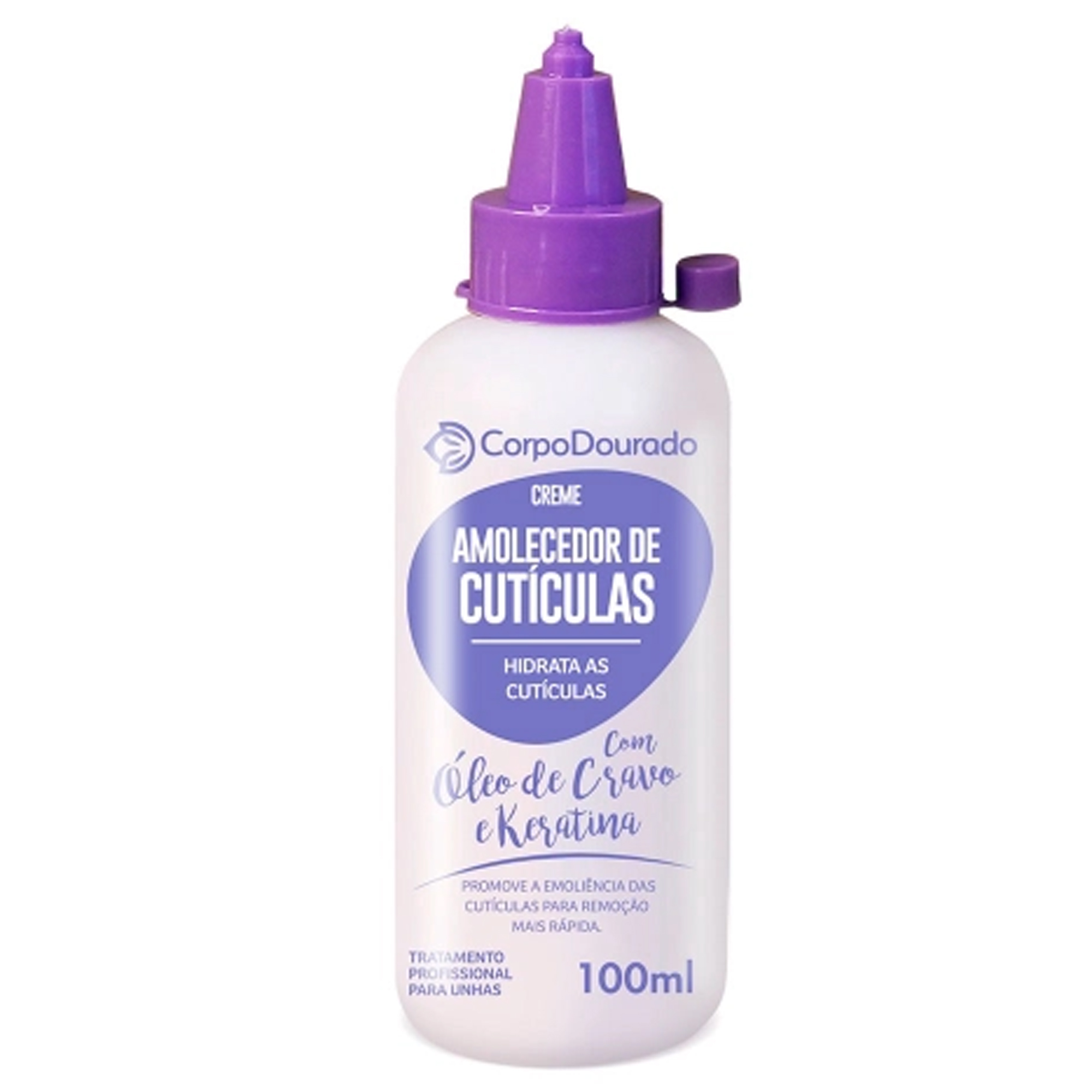 AMOLECEDOR DE CUTICULA CORPO DOURADO 100ML