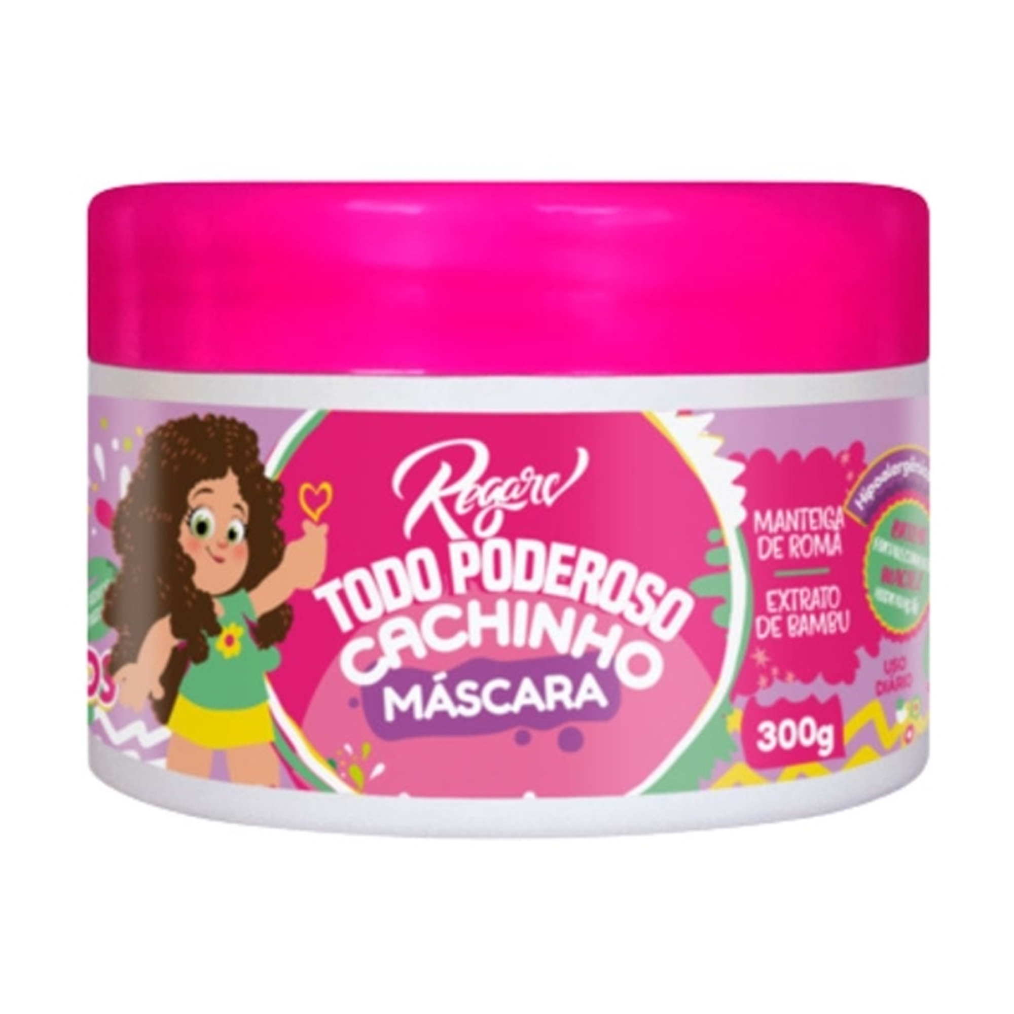 ATIVADOR DE CACHOS CORPO DOURADO REGARV KIDS 300G CACHINHO