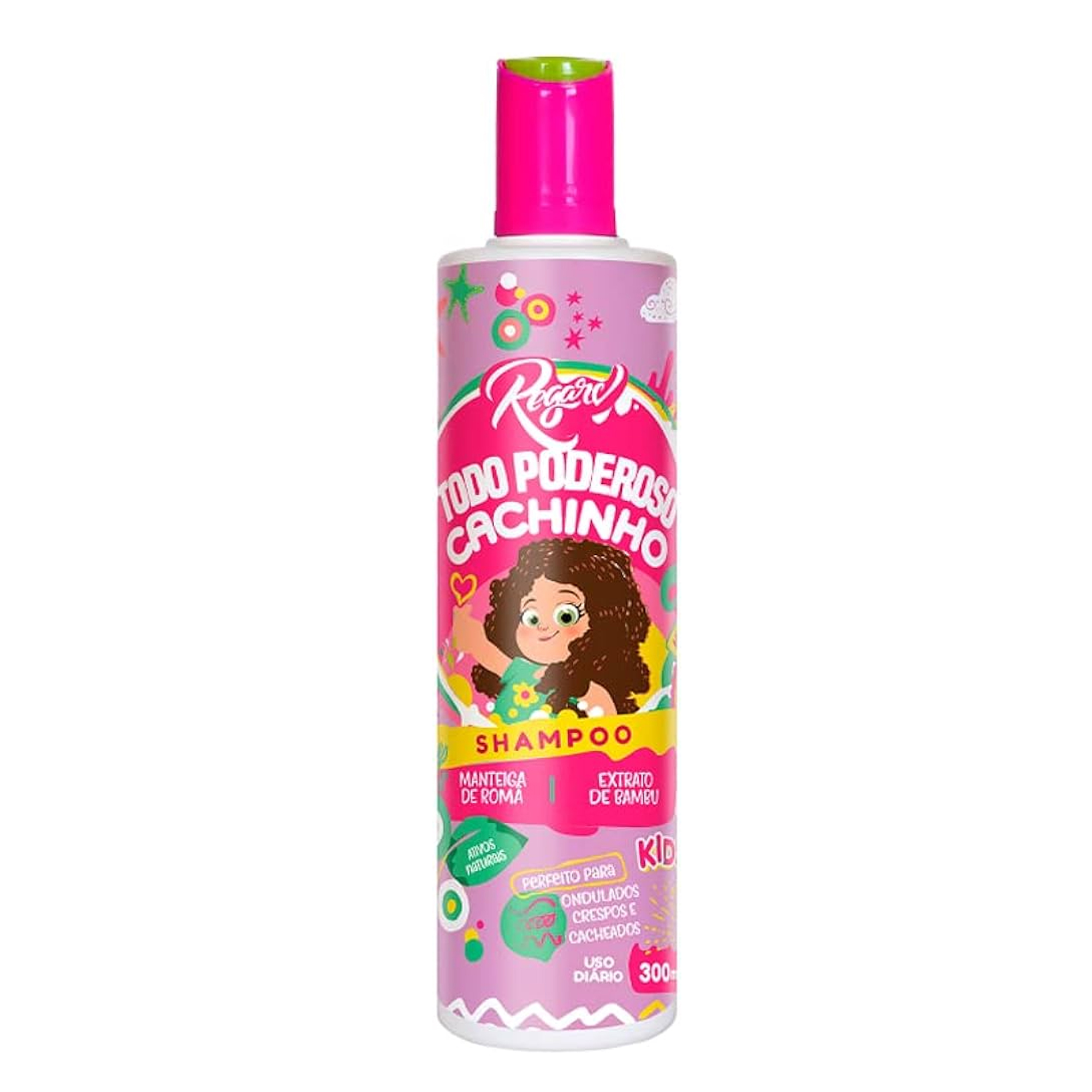 SHAMPOO CORPO DOURARDO REGARV KIDS 300ML CACHINHO