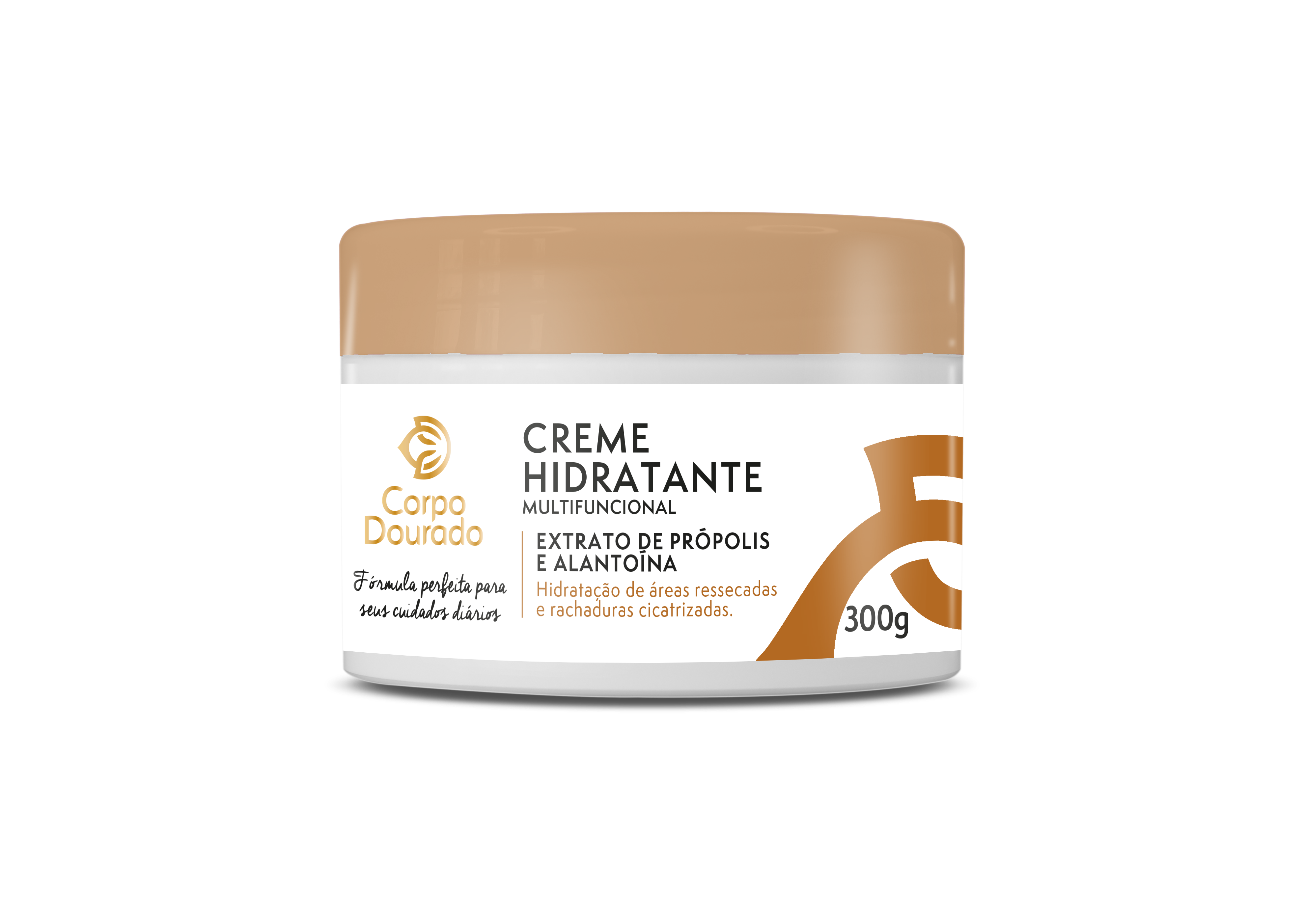CREME RACHADURAS CORPO DOURADO PARA OS PES 300G