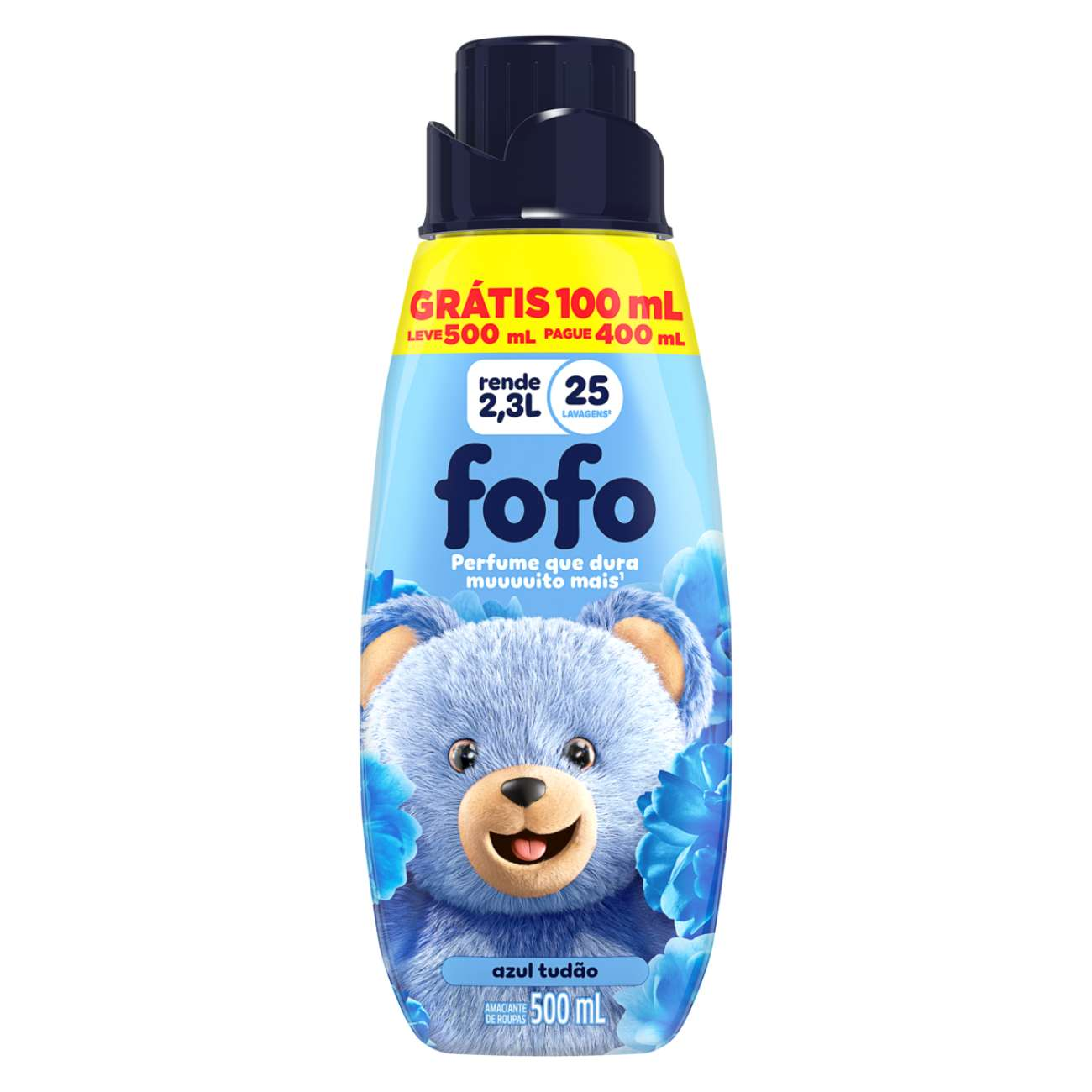 AMACIANTE FOFO CONCENTRAO L500 P400 ML AZUL TUDAO