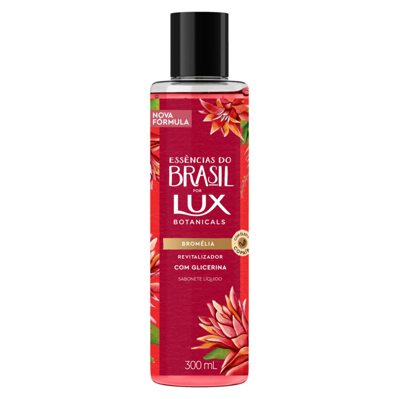 SABONETE LIQUIDO LUX ESSENCIA DO BRASIL 300ML BROMELIA