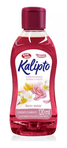 OLEO CONCENTRADO BOMBRIL KALIPTO 120ML FLORAL E TALCO