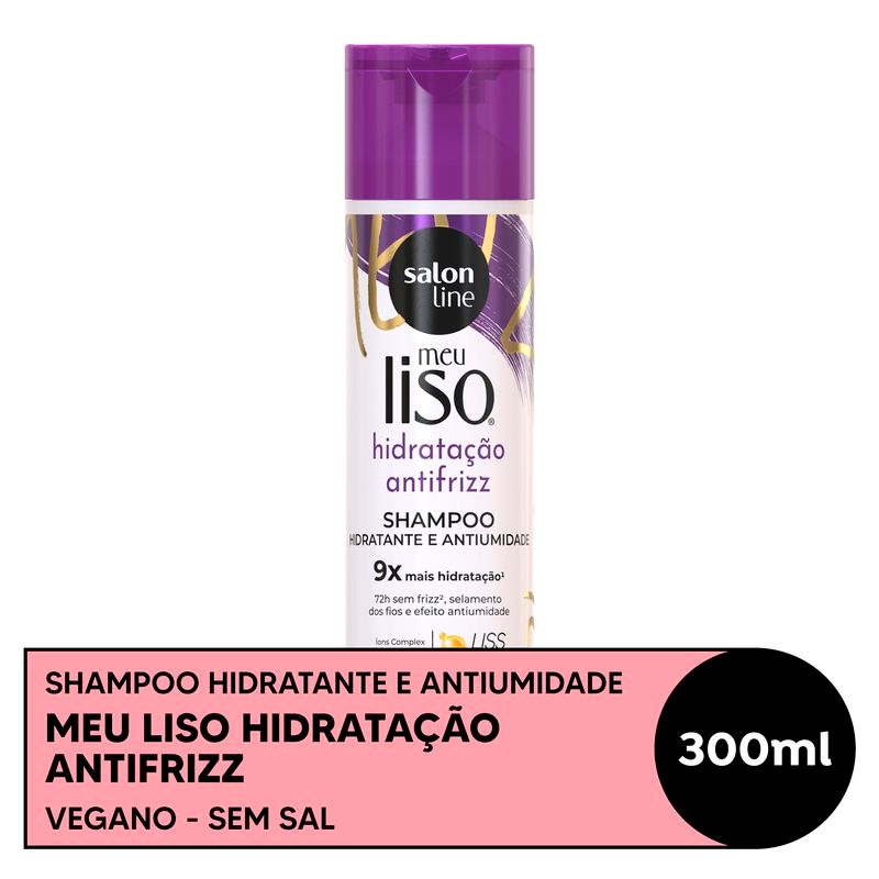 SH SALON LINE MEU LISO 300ML ANTIFRIZZ