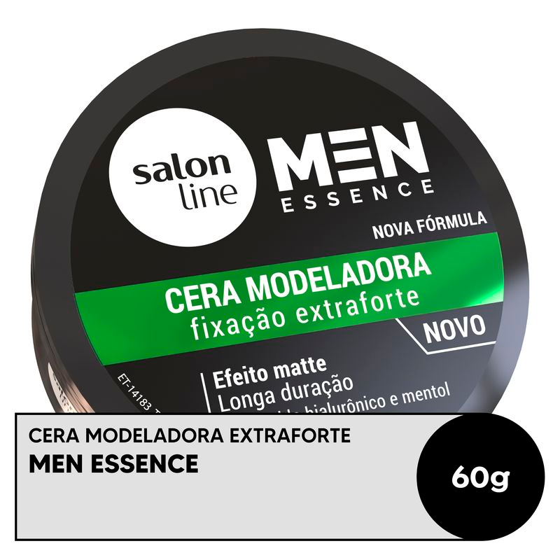 CERA MODELADORA SALON LINE MEN ESSENCE 60G EXTRAFORTE